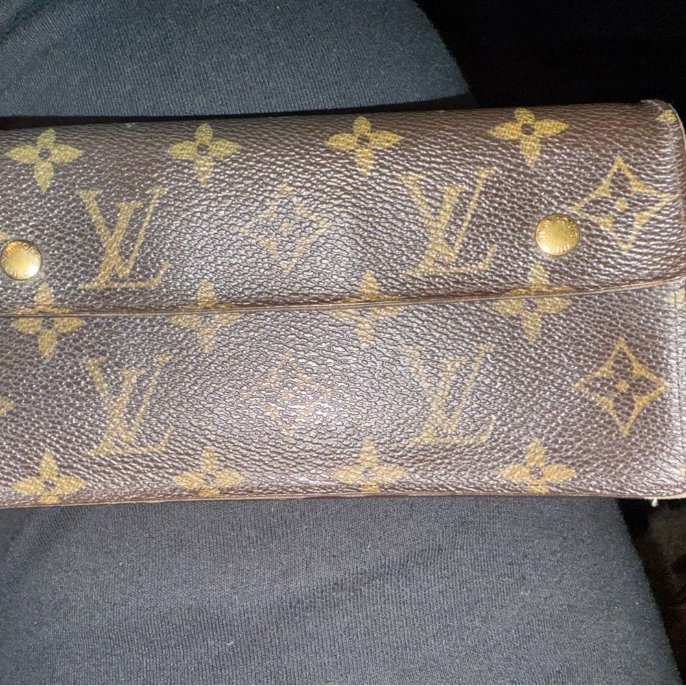 Louis Vuitton Brown Monogram Wallet Iconic Design